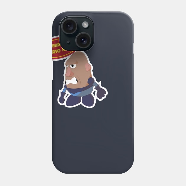 Commander Potato Head Phone Case by MrPandaDesigns