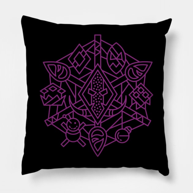 Troll - World of Warcraft Crest Pillow by dcmjs