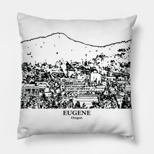 Eugene - Oregon Pillow