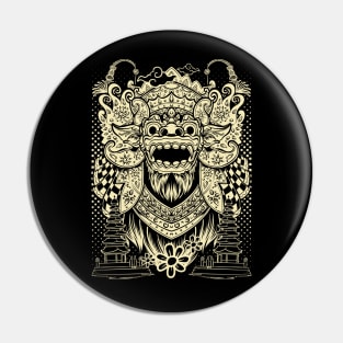 Barong Bali Ilustration 07 Pin