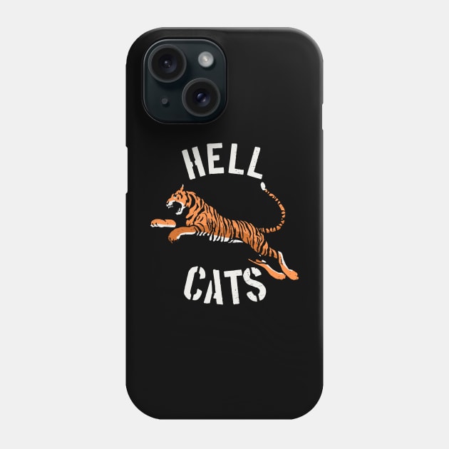 hell cats Phone Case by small alley co