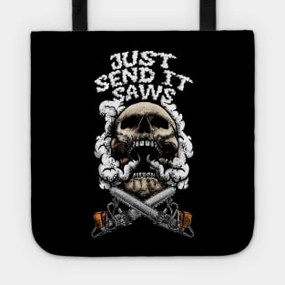 Skull Smoke ‘n’ Saws Tote