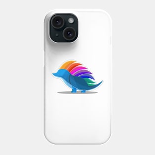 The rainbow hedgehog Phone Case