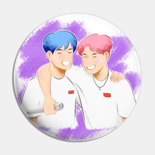 BTS Jimin & V Soulmates Pin