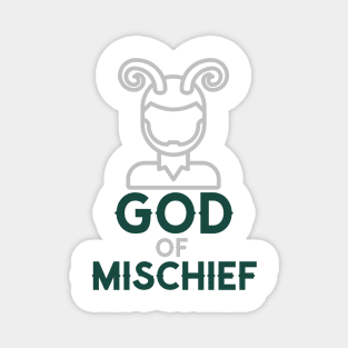 God of mischief Magnet