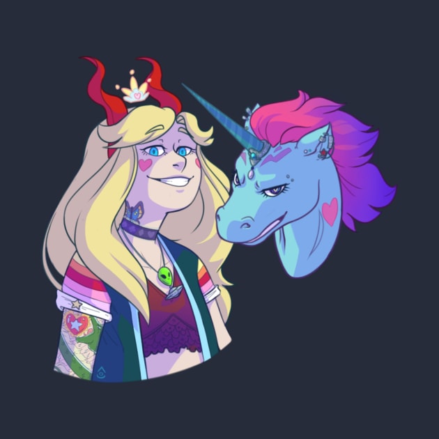 Party Princesses by galacticgoldfish