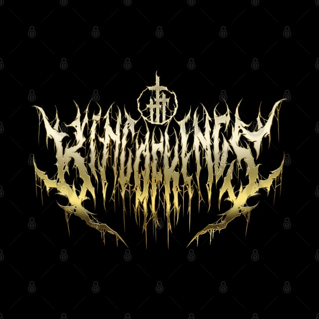 King of Kings death metal design (gold) by Tmontijo