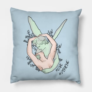 Love and psyche Pillow
