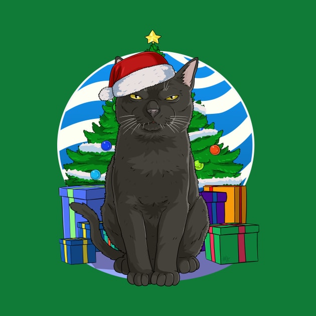 Bombay Cat Christmas Sweater Tree Decoration by Noseking