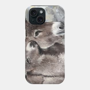 Two Donkeys Phone Case