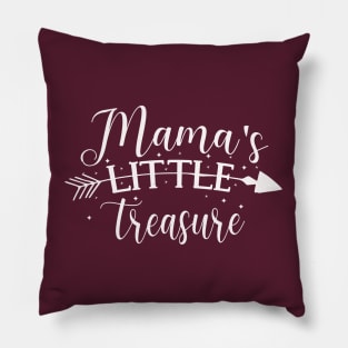 Mama's Little Treasure cute baby shower toddler gift Pillow