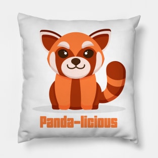 Panda-licious Red Panda Pillow