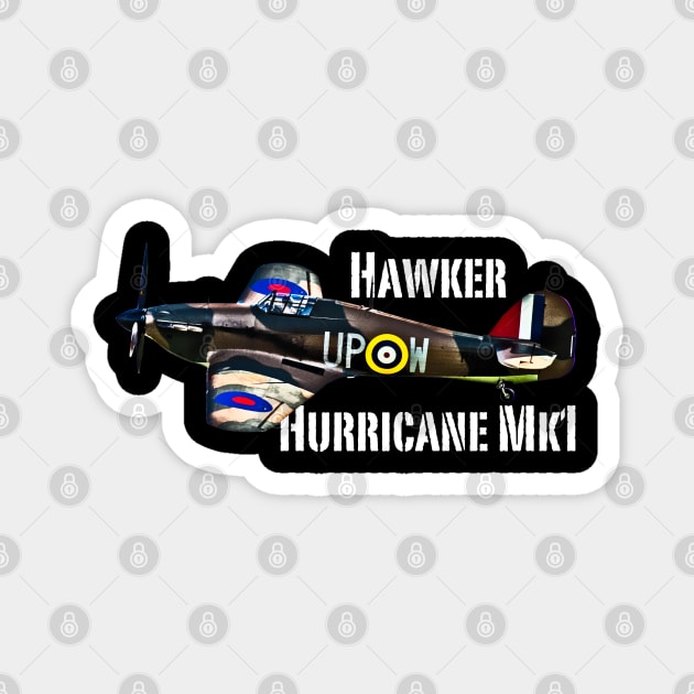 Hawker Hurricane Magnet by BearCaveDesigns