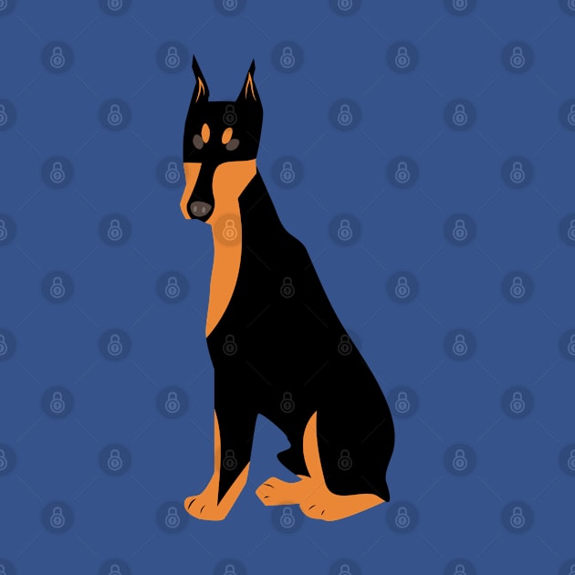 Doberman dog by CindyS