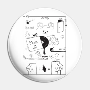 Music for mom Pin