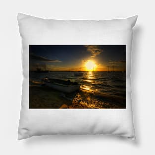 West Mersea Sunset Pillow