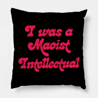 I was a Maoist intellectual / Momus Fan Design Pillow