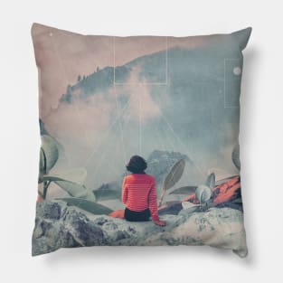 Lost in the 17th Dimension Pillow