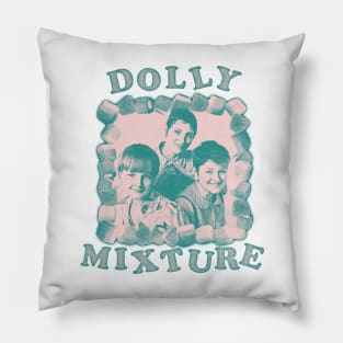 Dolly Mixture ---- Original Faded Style Fan Artwork Pillow