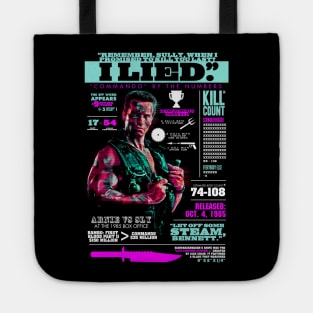 Commando (1985) Infographic Tote