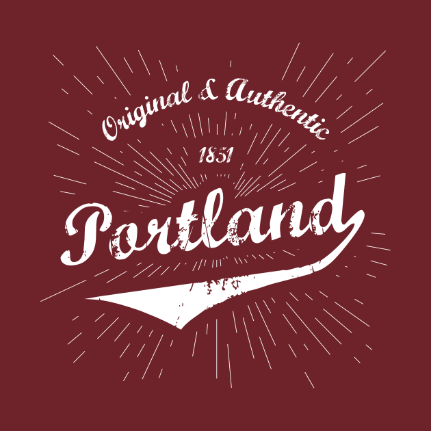 Original Portland, Oregon City Shirt by Teevolution