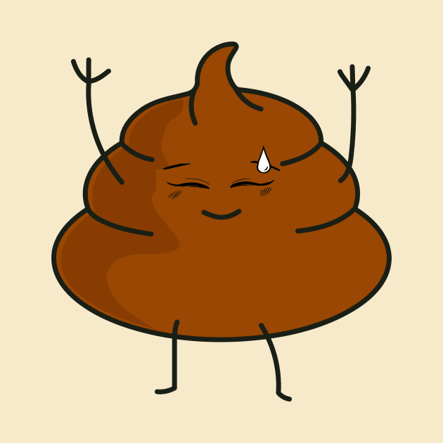 Funny Poop Design by Haministic Harmony