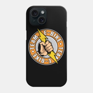 Team E-Bike Ebike Electric Bicycle Retro Logo Gift Phone Case