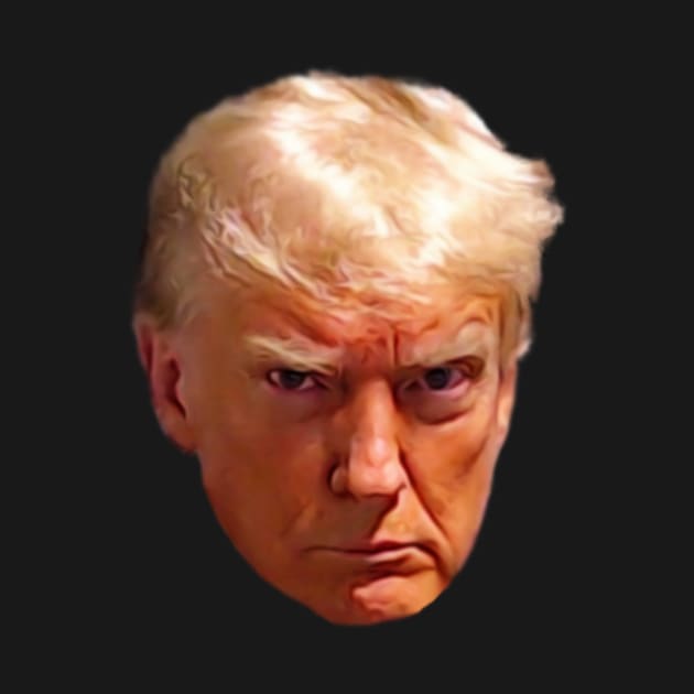 Trump Mugshot by ArcaNexus