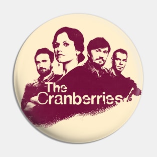 The Cranberries // 90s Style Fan Design Pin