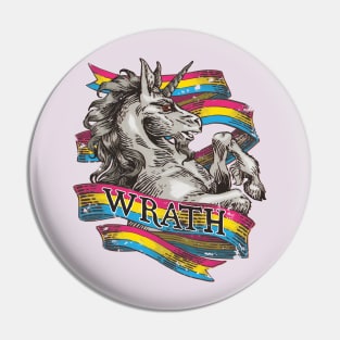 Wrath Unicorn – Pansexual Pride Pin