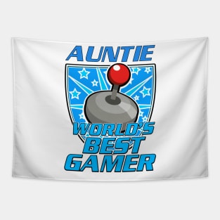 Auntie Worlds Best Gamer Tapestry