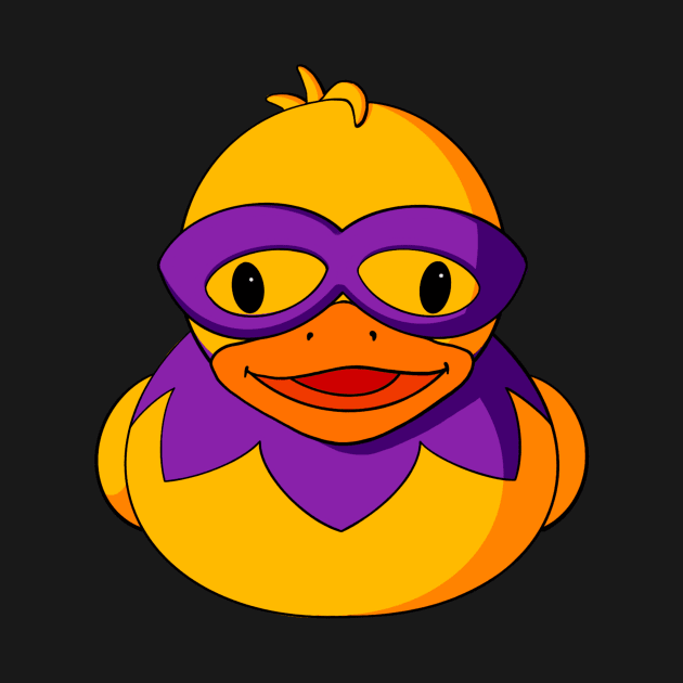 Mardi Gras Mask Rubber Duck by Alisha Ober Designs