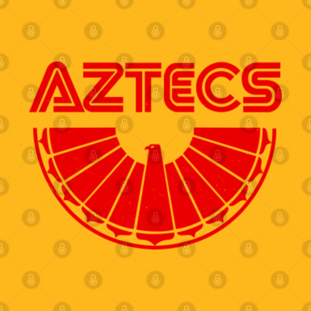 Discover Defunct - LA Aztecs Soccer - Los Angeles - T-Shirt