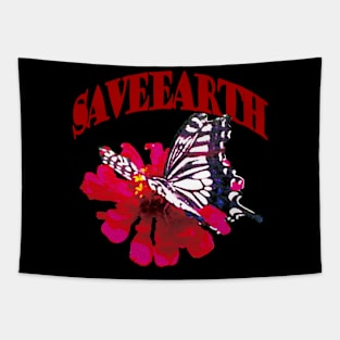 Save Earth Tapestry