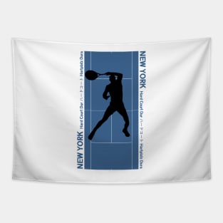 Tennis Forehand Grand Slam New York Tapestry