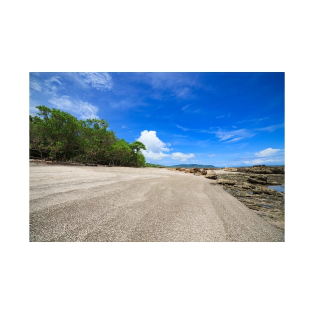 Tropical beach at santa teresa costa rica by Juhku