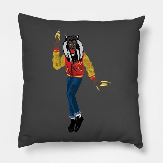 Thriller Rock Pillow by WigleyAve