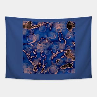 Abstract Gems and Inks Tapestry