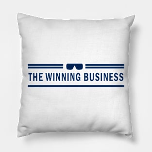 The Winning Business - Blue Pillow