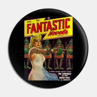 Fantastic Novels Magazine Pin