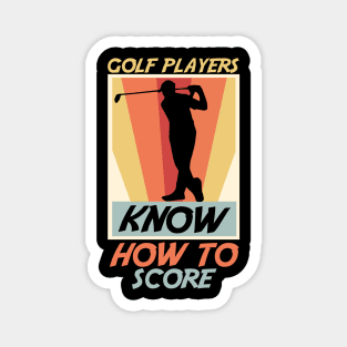 Golf Score Magnet