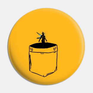 Pocket Wasp Pin