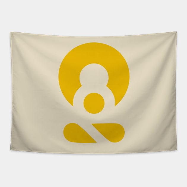 Meditative Icon Tapestry by Ekliptik