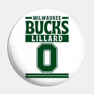 Milwaukee Bucks Lillard 0 Limited Edition Pin