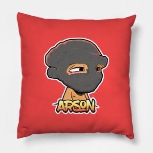 "Arson" Pillow