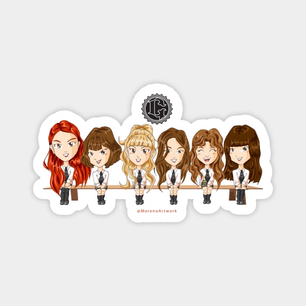 Anime Kpop GFRIEND Magnet by MorenoArtwork