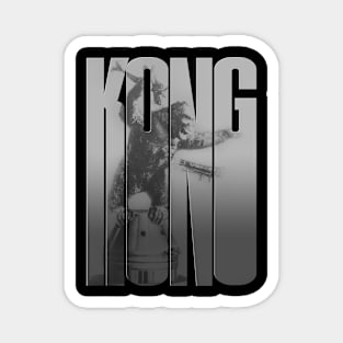 KING KONG 1933 - Block letters Magnet