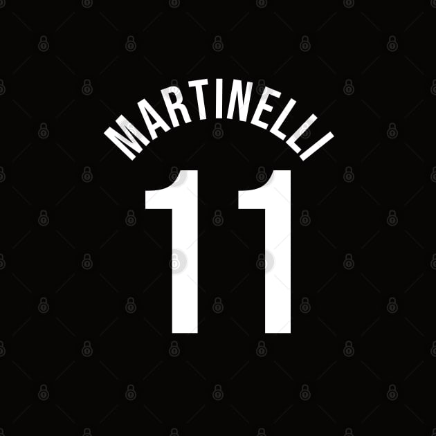 Gabriel Martinelli Away Kit - 2022/23 Season by GotchaFace