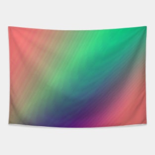 RED BLUE GREEN ABSTRACT TEXTURE PATTERN ART Tapestry