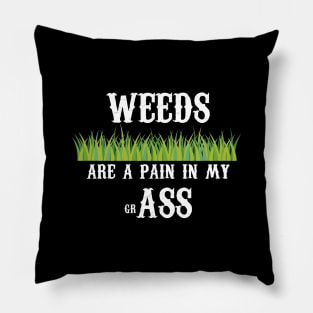 Funny Lawn Care Pillow